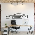 thumbnail image 1 of LaModaHome 1998 Testarossa Metal Silhouette Wall Art, 1 of 5