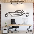 thumbnail image 1 of LaModaHome 2021 Miata MX-5 Metal Silhouette Wall Art, 1 of 5