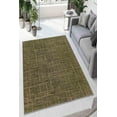 thumbnail image 1 of LaModaHome Area Rug Non-Slip - Green Vintage line Soft Machine Washable Bedroom Rugs Indoor Outdoor Bathroom Mat Kids Child Stain Resistant Living Room Kitchen Carpet 5.9 x 9.3 ft, 1 of 5