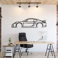 thumbnail image 1 of LaModaHome Cayman GT4 981 2016 Metal Silhouette Wall Art, 1 of 5