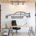 thumbnail image 1 of LaModaHome E36 M3 Metal Silhouette Wall Art, 1 of 5