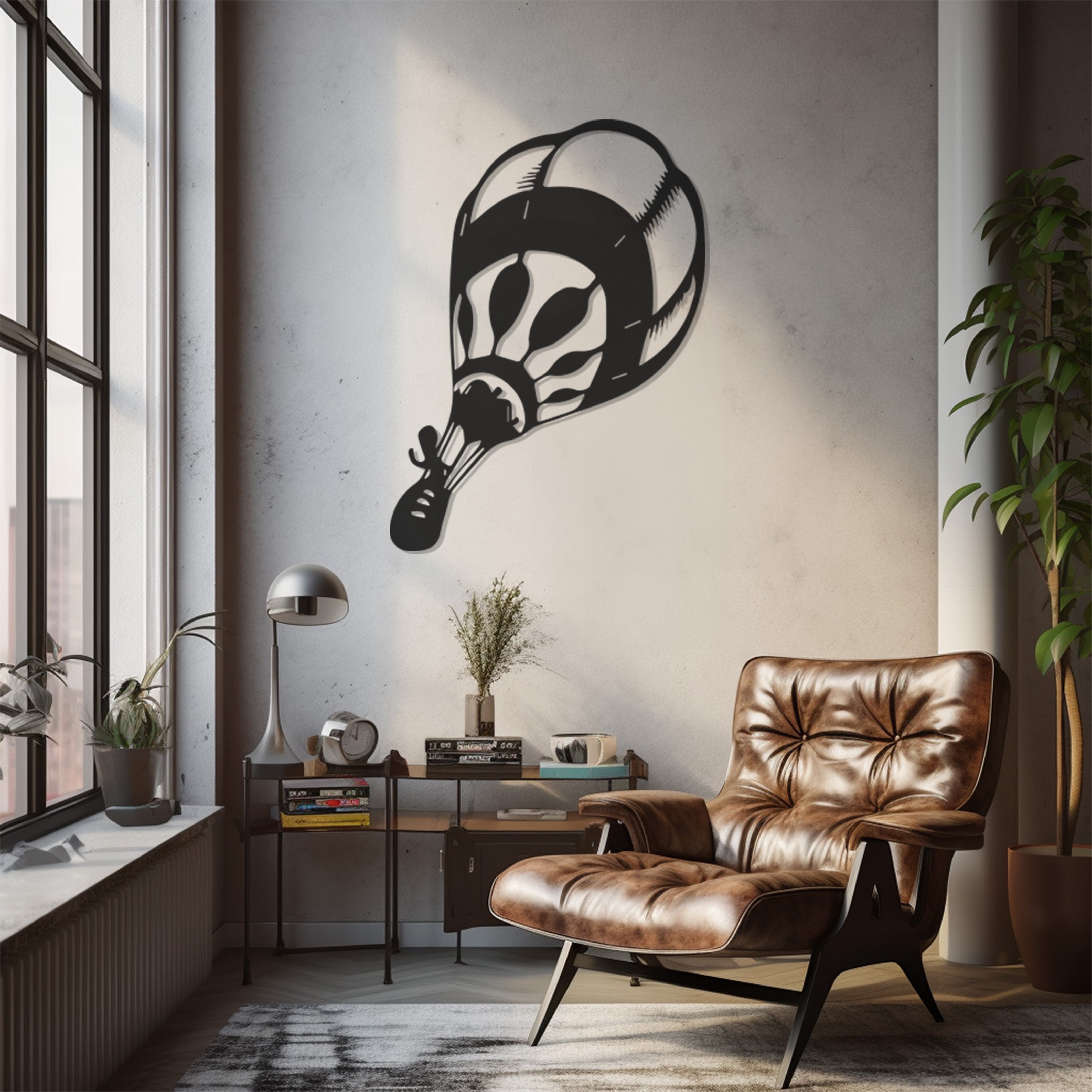 Curated visual reference: Picture Idea: Lamodahome Exclusive Air Balloon Metal Wall Art