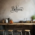 thumbnail image 1 of LaModaHome Exclusive Belive Lettering Wall Decor – Durable & Artistic Metal Wall Art for Home and Office Decor, Perfect for Any Interior Design Aesthetic, 1 of 5
