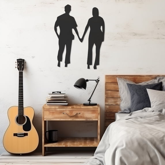 LaModaHome Exclusive Beloved Metal Wall Art – Durable & Artistic Metal Wall Art for Home and Office Decor, Perfect for Any Interior Design Aesthetic