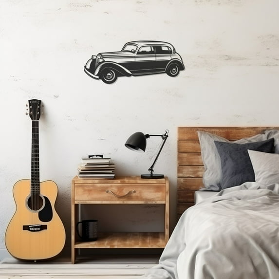 LaModaHome Exclusive Car Metal Wall Art – Durable & Artistic Metal Wall Art for Home and Office Decor, Perfect for Any Interior Design Aesthetic