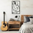 thumbnail image 1 of LaModaHome Exclusive Couple Hugging Metal Wall Art – Durable & Artistic Metal Wall Art for Home and Office Decor, Perfect for Any Interior Design Aesthetic, 1 of 5