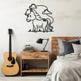 thumbnail image 1 of LaModaHome Exclusive Horse Farm, Little Horse Metal Wall Art – Durable & Artistic Metal Wall Art for Home and Office Decor, Perfect for Any Interior Design Aesthetic, 1 of 1