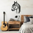 thumbnail image 1 of LaModaHome Exclusive Horse Icon Metal Wall Art – Durable & Artistic Metal Wall Art for Home and Office Decor, Perfect for Any Interior Design Aesthetic, 1 of 5