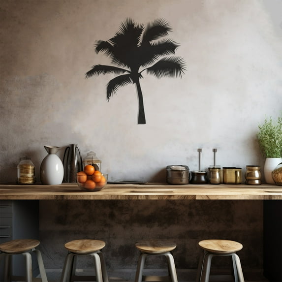 LaModaHome Exclusive India Tree Shadow Metal Wall Art – Durable & Artistic Metal Wall Art for Home and Office Decor, Perfect for Any Interior Design Aesthetic
