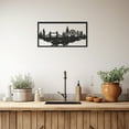 thumbnail image 1 of LaModaHome Exclusive Minimalist Landscape Painting Metal Wall Art – Durable & Artistic Metal Wall Art for Home and Office Decor, Perfect for Any Interior Design Aesthetic, 1 of 5