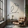 thumbnail image 1 of LaModaHome Exclusive Owl Line Art Metal Wall Decor – Durable & Artistic Metal Wall Art for Home and Office Decor, Perfect for Any Interior Design Aesthetic, 1 of 5