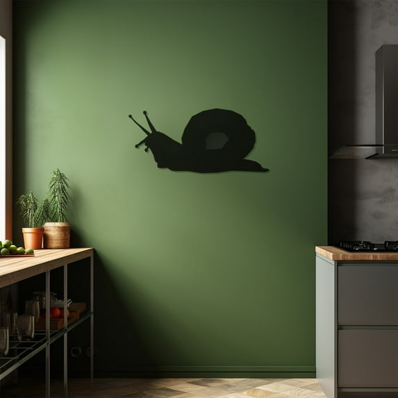 LaModaHome Exclusive Snail Metal Wall Art – Durable & Artistic Metal Wall Art for Home and Office Decor, Perfect for Any Interior Design Aesthetic