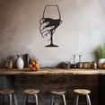 thumbnail image 1 of LaModaHome Exclusive Woman Hand And Glass Metal Wall Art – Durable & Artistic Metal Wall Art for Home and Office Decor, Perfect for Any Interior Design Aesthetic, 1 of 5