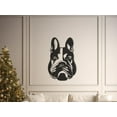 thumbnail image 1 of LaModaHome French Bulldog Metal Wall Art, Modern Pet Decor, English Dog Sculpture, Unique Canine Home Accent, Animal Lovers Gift Idea, Dog Themed GiftHome Decoration Gift -19.7"x31.5"/50x80cm, 1 of 5