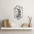 thumbnail image 1 of LaModaHome Geometric Patterned Metal Wall Decor,Leaf Design Artwork,Perfect Christmas Gift,Modern Home Wall Decor, Handcrafted Christmas Metal Wall ArtHome Decoration Gift -15.7"x26.8"/40x68cm, 1 of 5