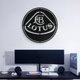 thumbnail image 1 of LaModaHome Lotus Metal Car Emblem, 1 of 5
