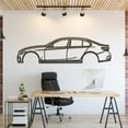 thumbnail image 1 of LaModaHome M340i Metal Silhouette Wall Art, 1 of 5