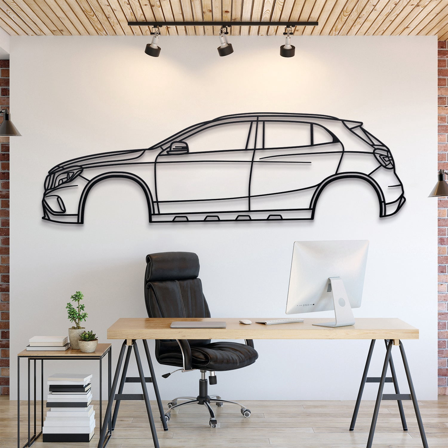 LaModaHome Mercedes-AMG GLA 45 X156 (1st Gen) 2015 Metal Silhouette ...
