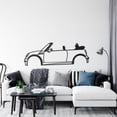 thumbnail image 1 of LaModaHome Mini Cooper R52 Metal Silhouette Wall Art, 1 of 5