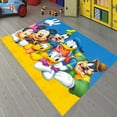 thumbnail image 1 of LaModaHome Non-Slip Rug Beloved Cartoon Characters Rug Washable Mat Child Stain Resistant Living Room Kitchen Carpet - Size: 3,3X2,6ft(100X80cm), 1 of 5