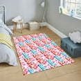 thumbnail image 1 of LaModaHome Non-Slip Rug Movie-Inspired Modern Rug Washable Mat Child Stain Resistant Living Room Kitchen Carpet - Size: 2X3,3ft(60X100cm), 1 of 4