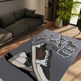 thumbnail image 1 of LaModaHome Non-Slip Rug Sneaker Room Decor Street Fashion Sneaker Rug Washable Mat Child Stain Resistant Living Room Kitchen Carpet - Size: 3,9X3,3ft(120X100cm), 1 of 5