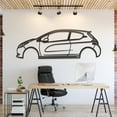 thumbnail image 1 of LaModaHome Peugeot 208 GTI Metal Silhouette Wall Art, 1 of 5