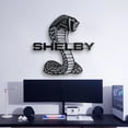 thumbnail image 1 of LaModaHome Shelby Metal Car Emblem, 1 of 5