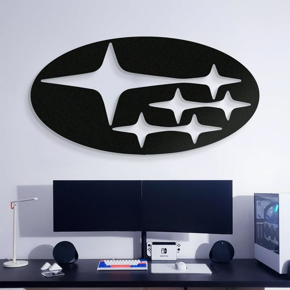 LaModaHome Subaru Metal Car Emblem