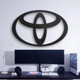 thumbnail image 1 of LaModaHome Toyota Metal Car Emblem, 1 of 5
