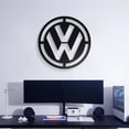 thumbnail image 1 of LaModaHome Volkswagen Metal Car Emblem, 1 of 5