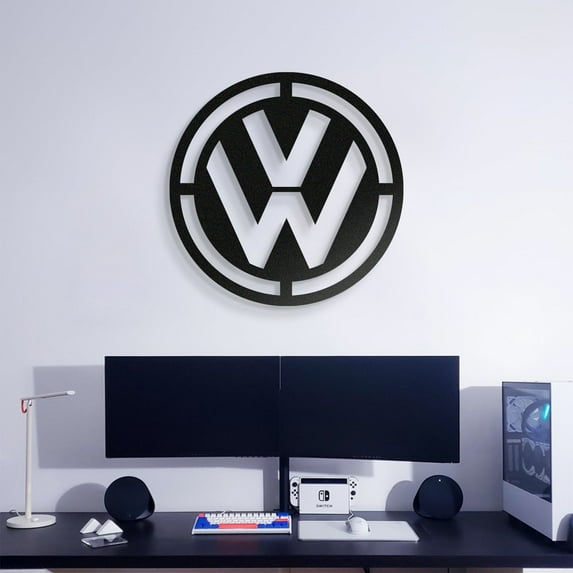 LaModaHome Volkswagen Metal Car Emblem