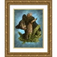 thumbnail image 1 of LaMontagne, Patrick 19x24 Gold Ornate Wood Framed with Double Matting Museum Art Print Titled - Baby Gruff, 1 of 4