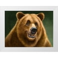 thumbnail image 1 of LaMontagne, Patrick 24x19 White Modern Wood Framed Museum Art Print Titled - Grizzly Totem, 1 of 4