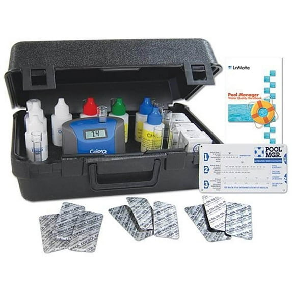 LaMotte 2058 ColorQ Pro 11 Digital Liquid Pool & Spa Chemical Water Testing Kit