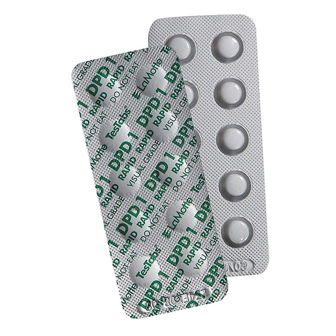 LaMotte 6999A-M DPD TesTabs Chlorine DPD #1 RAPID Reagent Tablet ...