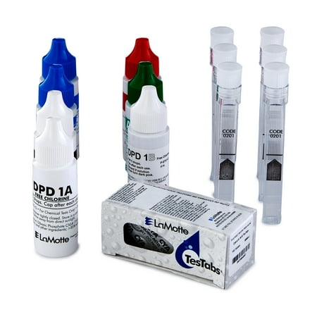 LaMotte ColorQ Pro 7 Digital Liquid Pool & Spa Chemical Water Testing Refill Kit