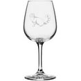 thumbnail image 1 of LaPerm Side View Cat Themed Etched All Purpose 12.75oz Libbey Wine Glass, 1 of 1