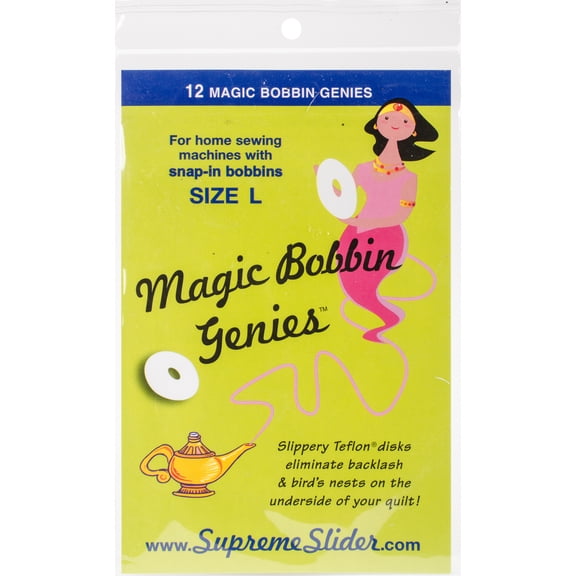 Little Magic Genie For L Size Snap-In Bobbins-12/Pkg