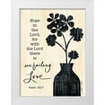 thumbnail image 1 of LaPoint, Annie 12x14 White Modern Wood Framed Museum Art Print Titled - Unfailing Love, 1 of 4