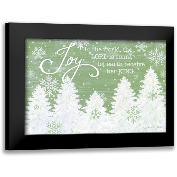 LaPoint, Annie 14x11 Black Modern Framed Museum Art Print Titled - Joy to the World