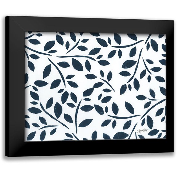 LaPoint, Annie 14x12 Black Modern Framed Museum Art Print Titled - Black And Gray #4