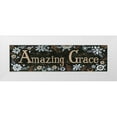 thumbnail image 1 of LaPoint, Annie 14x7 White Modern Wood Framed Museum Art Print Titled - Amazing Grace Floral, 1 of 4