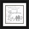 thumbnail image 1 of LaPoint, Annie 20x20 Black Ornate Wood Framed with Double Matting Museum Art Print Titled - Promoted to Grandma, 1 of 4