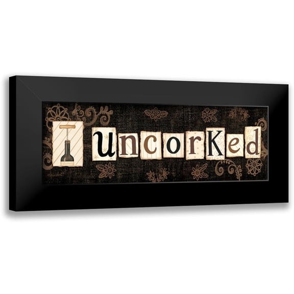 LaPoint, Annie 24x11 Black Modern Framed Museum Art Print Titled - Uncorked