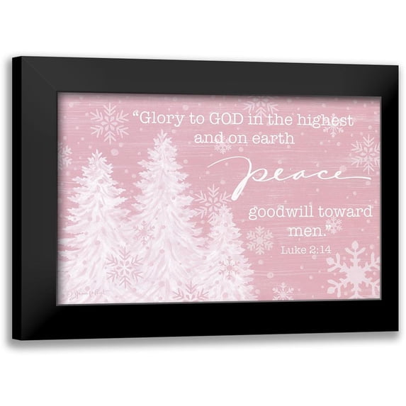 LaPoint, Annie 24x17 Black Modern Framed Museum Art Print Titled - Glory to God