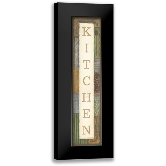 LaPoint, Annie 9x24 Black Modern Framed Museum Art Print Titled - Kitchen