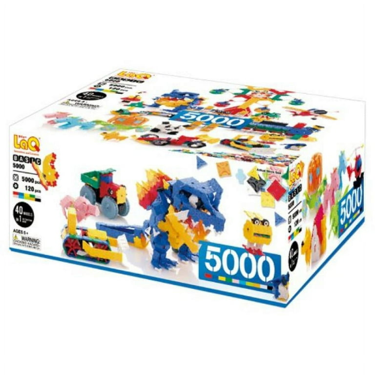 LaQ Basic 5000 Kit Toy Interlocking Building Sets