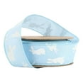 thumbnail image 1 of LaRibbons 1 1/2" Wired Ribbon | Blue w/ White All Over Bunny | 10 Yard Roll, 1 of 9