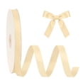 thumbnail image 1 of LaRibbons 5/8" Single Face Satin Ribbon, Raw Silk, 100 Yard, 1 of 7